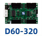 Receptor D60-320 da série de Sysolution D com 8HUB75 grupos dos portos 196,608Pixels 32 de dados