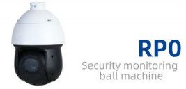 Máquina RP0 da bola da monitoração de segurança com 4 polegadas 2 milhão apoios ICR dos pixéis